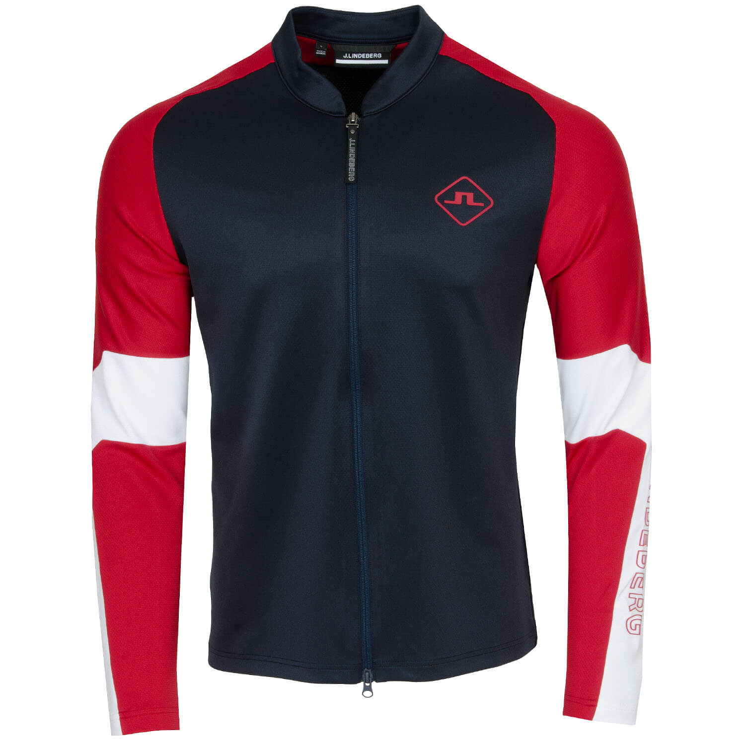 J. Lindeberg Giacca Uomo Taglia Media AMJS06693 - Strato Medio Grigio Cenere Per Golf